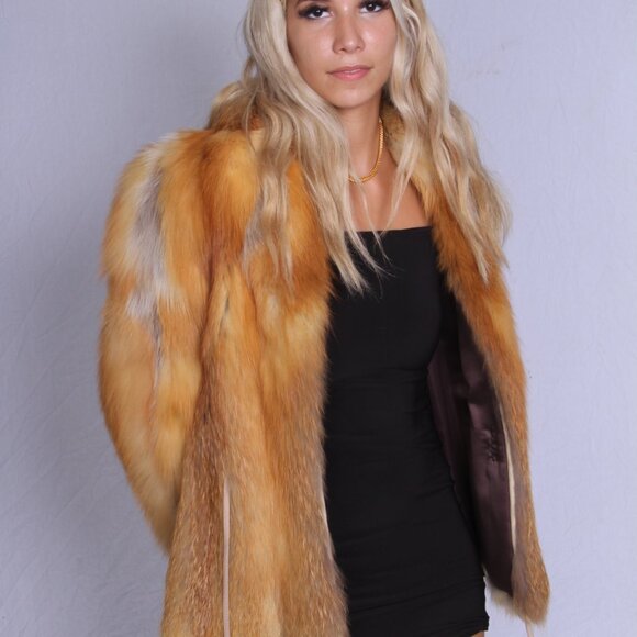 Cherry Red Fox Jacket - Picture 2 of 11
